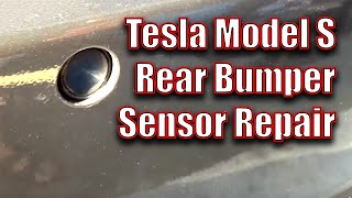Rear bumper sensors Tesla Model S