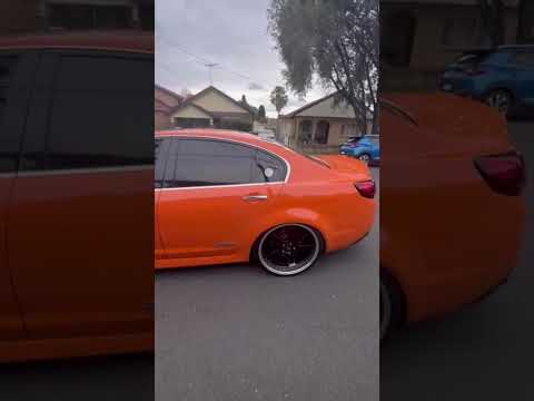 Turbo VF SS skid 🔥🔥🔥 #holden #v8 #holdencommodore #turbo #burnout