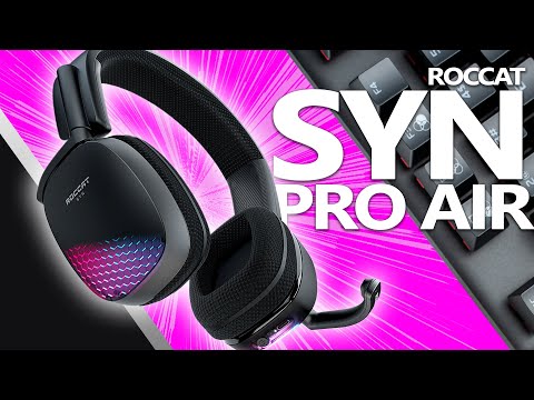 Roccat Syn Pro Air Wireless Gaming Headset Review and Mic Test