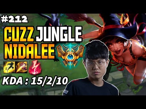 Lz Cuzz Nidalee VS Shyvana Jungle - Korea Challenger S8