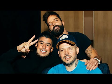Bad Bunny Ricky Martin & Residente - Cántalo - En el Estudio de Grabación
