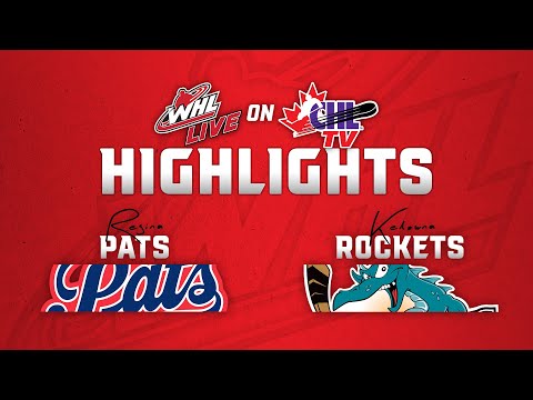 Regina Pats at Kelowna Rockets 11/30 | WHL Highlights 2024-25