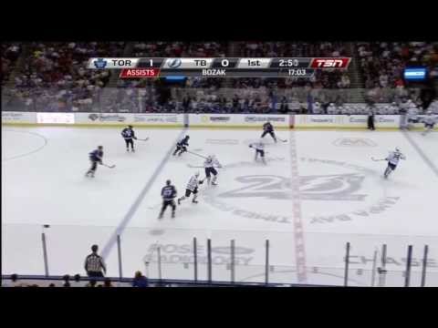 Kessel's Goal - Leafs 1 vs Lightning 0 - Apr 24th 2013 (HD)