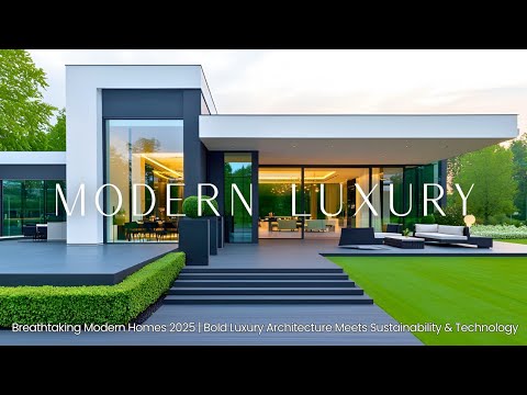 Inside the World of Modern Luxury Homes 2025 — Futuristic Architecture That Inspires Awe