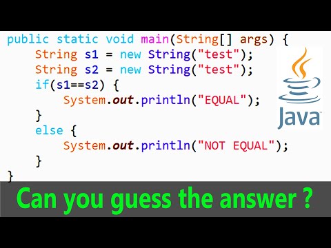 Why String Is Immutable In Java Difference Between Operator And Equals Method String Pool