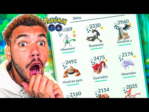 TEM TODOS OS SHINYS DO JOGO AQUI - POKEMON GO | Cris |