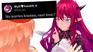 Kiara gave IRyS a delicious ice cream