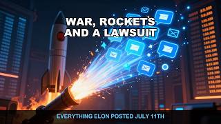 Elon Musk's 22 Posts on July 11th — Scam Altman, Grok & Rockets