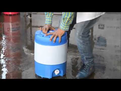 Demo bluplast water supply jug