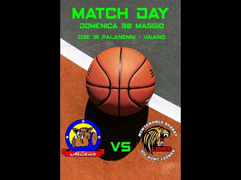 Centro Minibasket Valbisenzio a.s.d. vs. Montemurlo Basket  - 2021.05.30