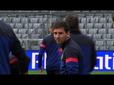 Messi will be Barca's key in Munich - Xavi