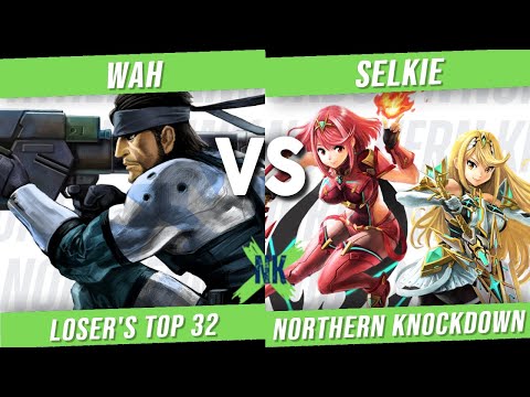 WAH (Snake) vs Selkie!(Pyra/Mythra) -  Losers Top 32  - Northern Knockdown
