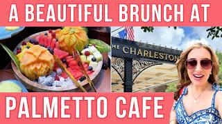 Best brunch in Charleston? Trying The Palmetto Cafe in The Charleston Place Hotel