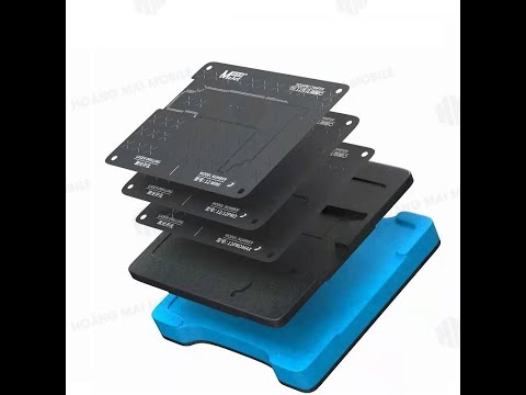 Bộ làm chân CPU iPhone từ A8 đến A17 MAANT độ dầy vỉ 0.1mm