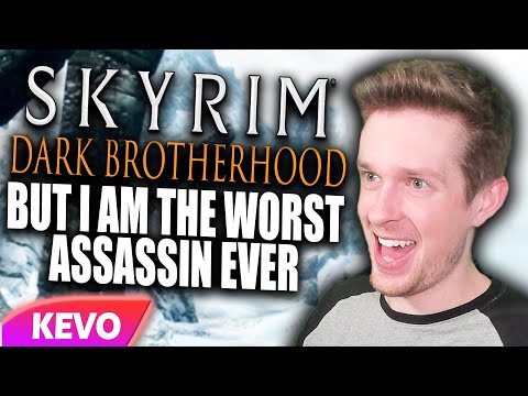 Skyrim Dark Brotherhood but I am the worst assassin ever