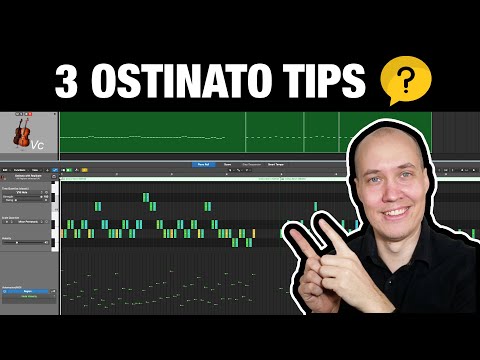 3 Quick Tips on writing Ostinatos in Logic Pro