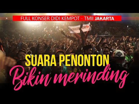 SUARA PENONTON BIKIN MERINDING - Live Didi Kempot di TMII JAKARTA