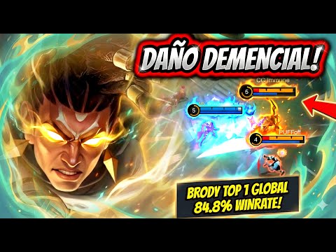 THIS IS HOW A BRODY WITH 14000 MATCHES PLAYS! BRODY TOP 1 GLOBAL 84.8% WINRATE! | MOBILE LEGENDS