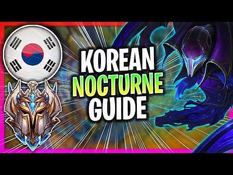 WHEN A KOREAN CHALLENGER PLAYS NOCTURNE JUNGLE! CHALLENGER NOCTURNE GUIDE