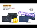รีวิวกระเป๋า converse