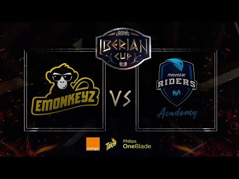 EMONKEYZ CLUB VS MOVISTAR RIDERS ACADEMY | IBERIAN CUP | FASE DE GRUPOS
