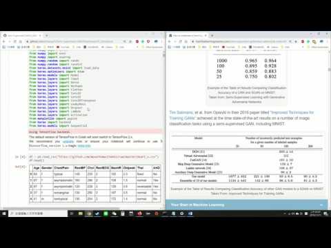 1D Semi-Supervised GAN