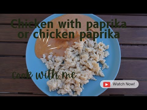 Chikenpaprika the most Hungarian dish. Make it with it