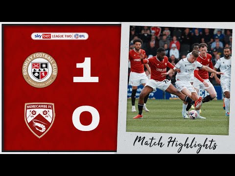  FC Bromley 1-0 FC Morecambe