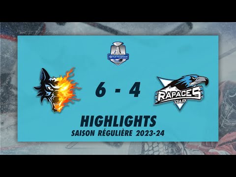 Brûleurs de Loups de Grenoble 6-4 Rapaces de Gap - Highlights - Synerglace Ligue Magnus 2023/24
