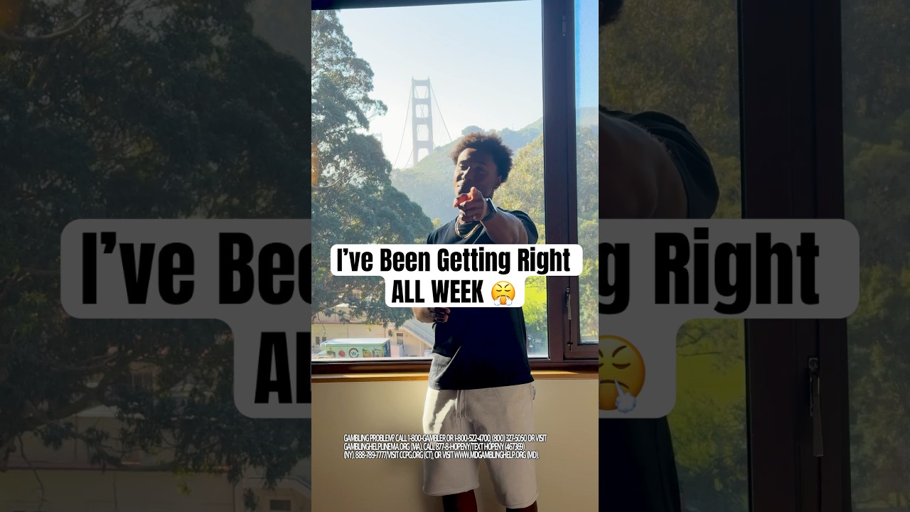 I’ve been getting right ALL WEEK on DraftKings Sportsbook 😤 #dkpartner