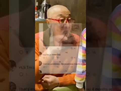 Grandpa Sing Chin Cheng Hanji (Scary Grandma meme) #shorts