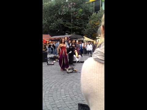 Medieval Music during Medieval Festival in Prague, Czech Republic