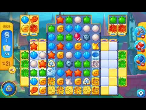Fishdom 2021 - Level 5931   #playrix #fishdom #gaming