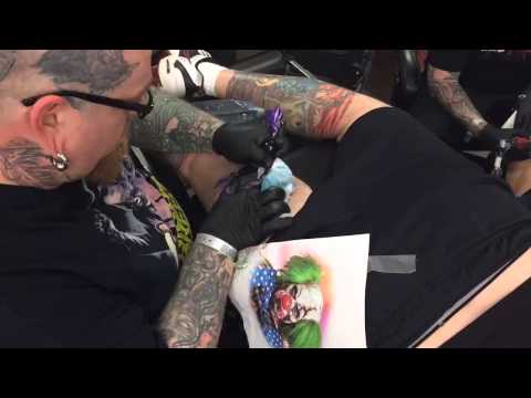 Time lapse Zombieland clown by Scott Versago