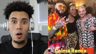 (REACCION) Pedro Capó, Alicia Keys, Farruko - Calma (Alicia Remix - Official Video)