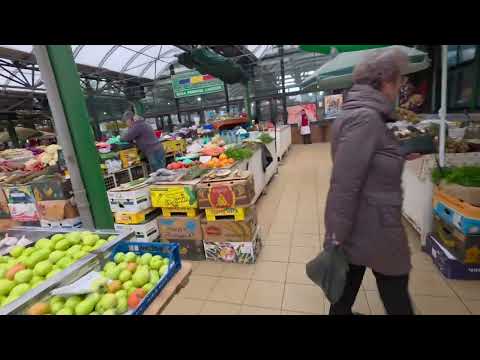 Onești, Romania in 4K - Hotel Trotus area and farmers market (2025)