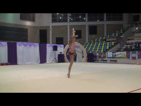 Daria Polyaniuk Sdushor Profsouzov Minsk BLR Rope Juniors Level A Rhythmic Arad Trophy 2019