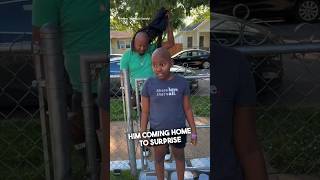 Dad cuts off dreads for his daughter battling cancer ❤️