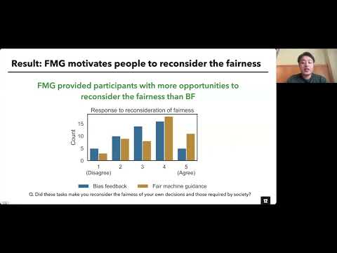 Fair Machine Guidance to Enhance Fair Decision Making in Biased People