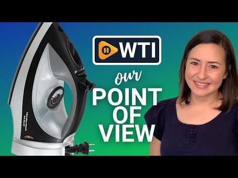HAMILTON BEACH 14210R Non-Stick Clothes Iron with Retractable Cord Black And Silver - WTI product video review
