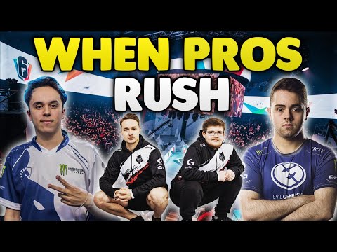 When Siege Pros Rush In Pro League - Rainbow Six Siege