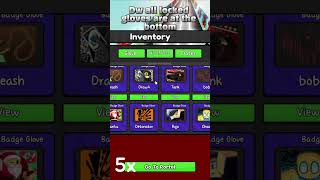 (OUTDATED) I'M MISSING 3 GLOVES #slapbattles #roblox #robloxslapbattles #achievement #flex #grind