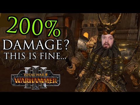 Chaos Dwarfs can melt any unit. This is fine... right?