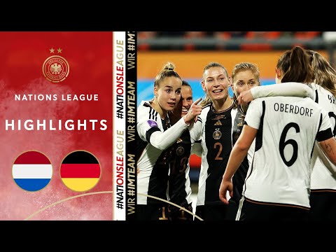 Germany qualifies for the Olympics! | Netherlands vs. Germany | Highlights | Women's Nations League