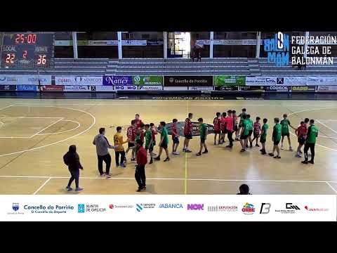 División de Honor. Infantil Masculino. J10: Balonmano Porriño - Xiria