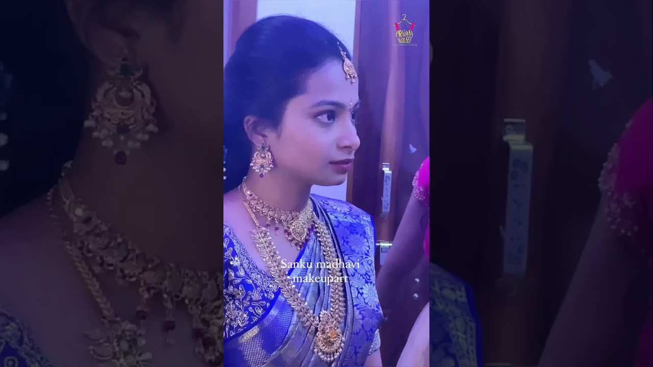 <p style="color: red">Video : </p>Beautiful bride in Prabhablouses / maggamwork / Prabhablouses 2023-06-03