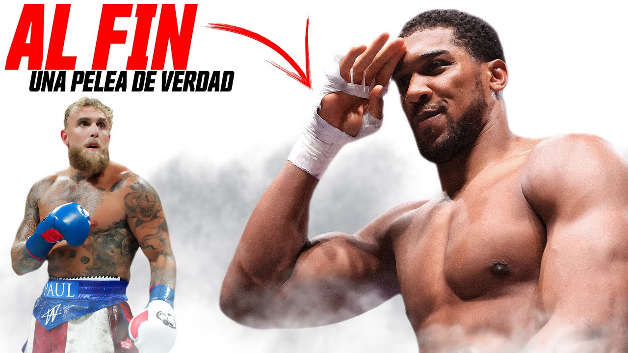 Anthony Joshua va a M4T*R a Jake Paul!!!