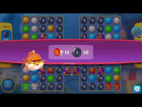 Fishdom 4828 Hard Level - NO BooSTERS