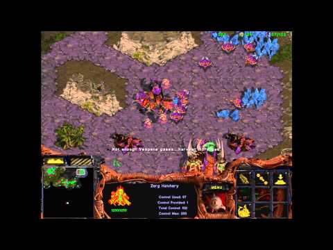 Zerg Mission #9: The Invasion Of Aiur - StarCraft - Playthrough (Part #19)