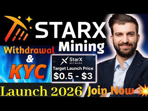 Starx Network Withdrawal Update ! StarX Network Listing & KYC Update ! StarX Token Claim #starx #cxi
